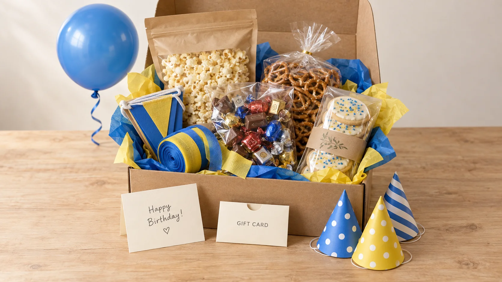 The Big Birthday Box care package